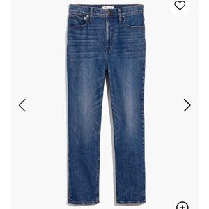 NWT Madewell Classic Straight Jeans